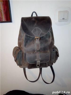 rucsac piele  - imagine 3
