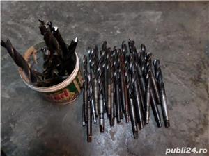 Vand burghii cu coada conica si coada strunjita  de la fi 10 mm  la fi 45 mm.