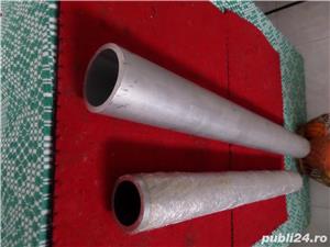 Teava aluminiu cu perete gros . - imagine 2