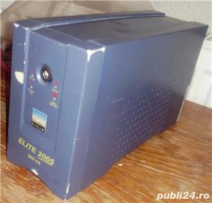UPS INVERTOR Elite 500VA frantuzesc, mic, AVR, cu fara acumulator nou. 