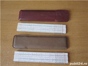 Două rigle de calcul Tehnolemn Timisoara 1971-ieftine