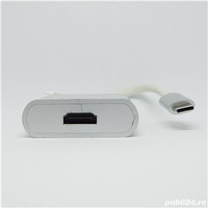 Adaptor mhl hdmi la usb type c - imagine 2