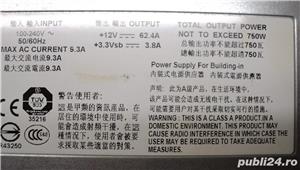 Sursa Server Dell Originala 750W Redundant CODE: 7001452-J000 Dell-750 Watt Redundant Power Supply - imagine 5