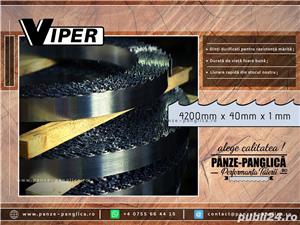 Panza banzic fierastrau panglica, 4200x40x1 VIPER I Lemn I Premium SILVER - imagine 3
