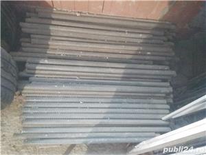 Bare groase fier striat PC52 pt inaltare gard, picioare banc, masa - imagine 2
