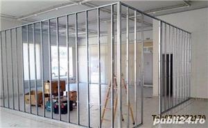 Montaj pereti despartitori gips-carton - Montaj tavane false rigips - imagine 3