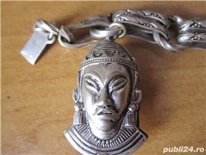 Bratara vintage model deosebit din Alpaca 37,60 grame-ieftina  - imagine 2