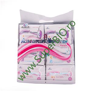 AiRiZ - Set absorbante igienice (3 zi + 1 noapte + 2 uz zilnic = 98 buc)