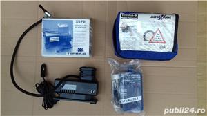 Set anti pană Auto Styling, Compresor auto 12V + soluție ”anti pană” Terra-S. Produs Nou  - imagine 3