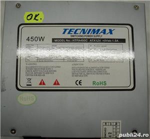 Sursa PC Tecnimax 450W Testata, perfect functionala