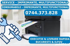 Reparatii si consumabile imprimante 0744373828 si multifunctionale cu executie rapida.