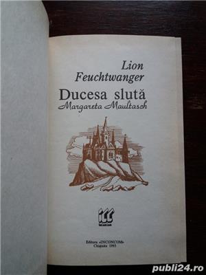 Roman-Ducesa sluta, Margareta Maultasch- carte NOUA, legata- L. Feuchtwanger - imagine 4