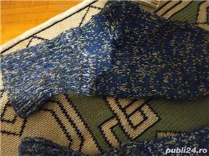 Ciorapi de lana,,mărimea 45.5, ultima pereche disponibila,culoarea albastra - imagine 2