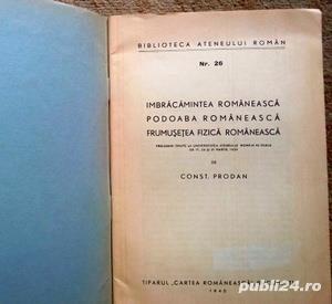 Imbracamintea romaneasca, Constantin Prodan, 1940 - imagine 3