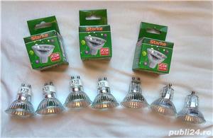 bec lampa spot halogen philips, osram GU10, starke GU53 - imagine 2