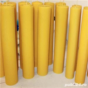 Lumanare ceara naturala - imagine 2