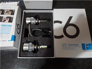 Set 2 Led-uri H1/H7/ H4 36W/3800 lumeni 6000k - imagine 5