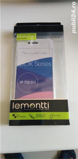 Vand Husa  protectie Full Cover 360, Apple iPhone 8 / 7, Clear