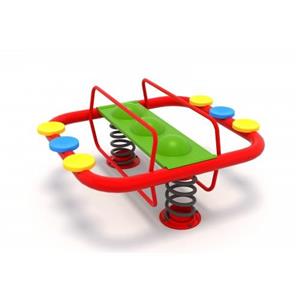 Ansamblu de joaca pentru parc destinat copiilor, leagan dublu, tobogan spirala, tobogan dublu - imagine 3