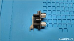 Mufa conector RCA mama - pe panou, through hole, pentru proiecte - imagine 6