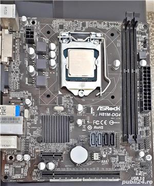 Procesor Intel Core i3-4170, 3.70GHz + Placa de baza ASRock H81M-DG4 Socket 1150 - imagine 2
