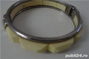 bratara cu imitatie fildes - imagine 3