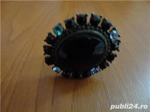 inel statement vintage unicat cu diametru reglabil