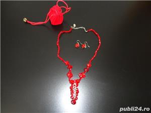 set cercei si colier   - imagine 3