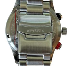    www autenticshop ro - Ceas Barbatesc ASTROAVIA Germania N31S cronograf pilot aviator Seiko Quartz - imagine 2