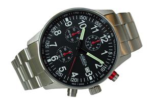    www autenticshop ro - ASTROAVIA N97S Ceas de Mana Barbat Original Aviator Pilot Zbor Quartz Nou - imagine 3