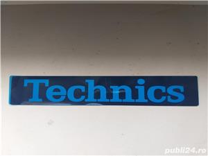 Sticker label eticheta emblema Technics originala
