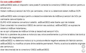 Emulator adblue tiruri si camioane volvo pret 100  lei - imagine 5