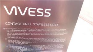 grill din otel inoxidabil vivess - imagine 2