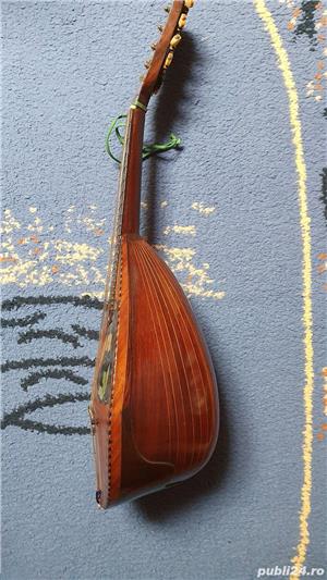 Mandolina din lemn veche din anii 70 - 80 - imagine 2
