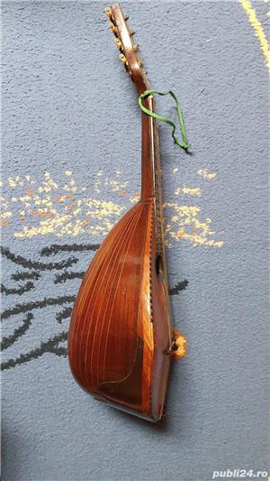 Mandolina din lemn veche din anii 70 - 80 - imagine 4