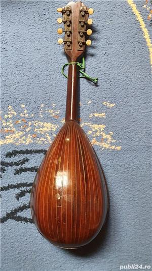 Mandolina din lemn veche din anii 70 - 80 - imagine 3