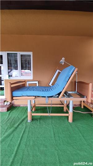 pat electric cu telecomanda bataini , bolnavi , spital - imagine 8