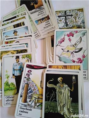 Cărți de tarod de ghicit vechi 1938 - imagine 3