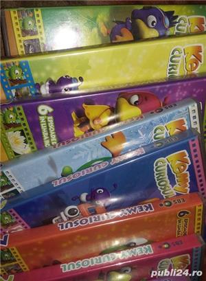 Lot.8 dvd,kemy curiosul 5 episoade dublate in limba ramana,t.gratuit