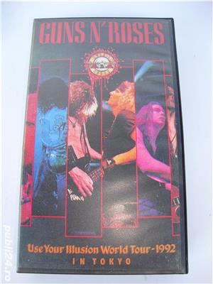 Caseta video guns n' roses, 1992, world tour - tokyo