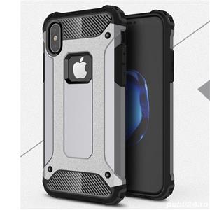  Huse + Folie sticla ecran APPLE iPhone X / iPhone XS modele diverse - imagine 3
