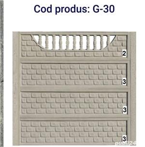 Vindem si Montam Garduri placi beton diferite modele ,diferite oferte.  - imagine 3