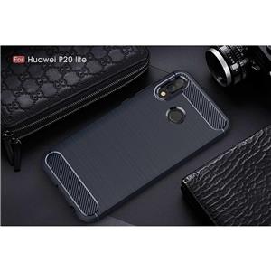 Husa Gel Carbon Piele HUAWEI P20 Lite Mate 20 Lite Mate 10 Lite