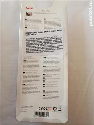 Vand Cablu date Hama SATA 3 pt. Hard / HDD, 60 cm NOU Pret 25 Lei - imagine 2
