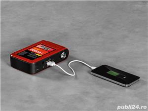 ROBOT asistenta PORNIRE AUTO PORTABIL, Jump starter cu powerbank - imagine 3