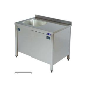 Spalator inox tip dulap 1 cuva pe stanga 1400*700*850