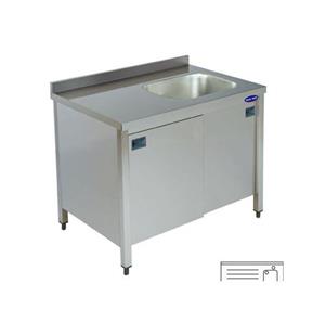 Spalator inox tip dulap 1 cuva pe dreapta 1400*600*850