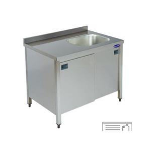 Spalator inox tip dulap 1 cuva pe dreapta 1400*700*850