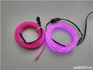 Fir luminos El Wire - Culoare purple - USB 5V - imagine 2