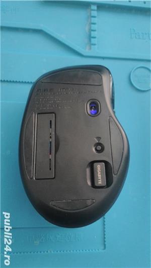 Mouse Wireless Gigabyte AIRE M73, 1000 dpi, USB, Negru - imagine 5